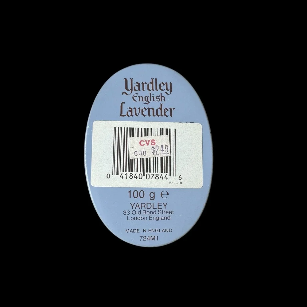 Yardley London English Lavender Soap Set with Vintage Oval Tin and 100g Bar